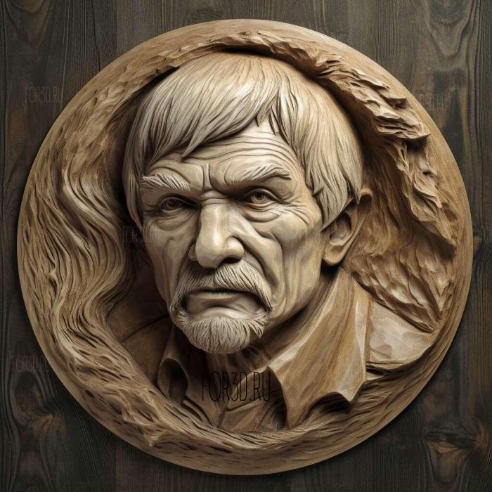 andrei tarkovsky 2 3d stl модель для ЧПУ